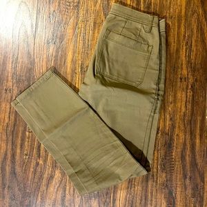 J.Crew green pants, size 24